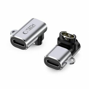 Tech-Protect Ultraboost adapter USB-C / Garmin Watch, szürke kép