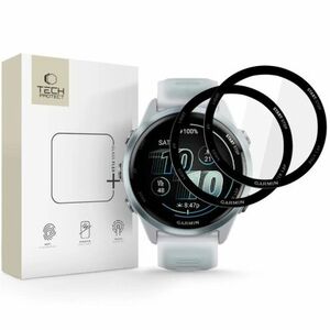 Tech-Protect Glass Flex 2x üvegfólia Garmin Forerunner 570 (42mm), fekete kép