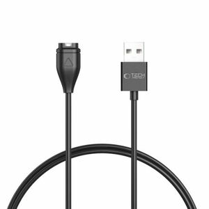 Tech-Protect MC04 USB töltőkábel Garmin órákra 1m, fekete kép