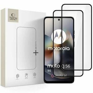 Tech-Protect Glass Fit 2x üvegfólia Motorola Moto G56 5G, fekete kép