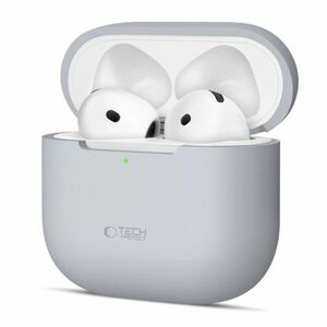 Tech-Protect Silicone tok Apple AirPods 4, szürke kép