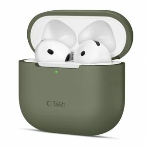 Tech-Protect Silicone tok Apple AirPods 4, zöld kép