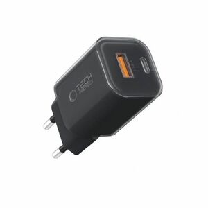 Tech-Protect NCM33W hálózati töltő USB / USB-C 33W PD QC, fekete kép