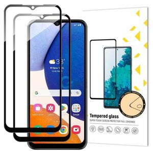 MG Full Glue 2x üvegfólia Samsung Galaxy A14 5G, fekete kép