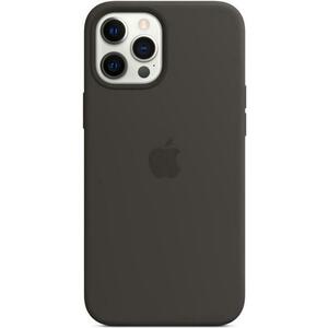 iPhone 12 Pro Max MagSafe Silicone case black (MHLG3ZM/A) kép