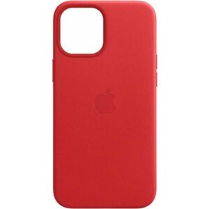 iPhone 12 Pro Max leather case red (MHKJ3ZM/A) kép