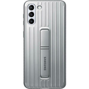 Galaxy S21 Plus Protective Standing cover light grey (EF-RG996CJEGWW) kép