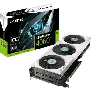 GeForce RTX 4060 Ti EAGLE OC ICE 8GB GDDR6 (GV-N406TEAGLEOC ICE-8GD) kép