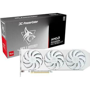 Radeon RX 9060 XT Hellhound White 16GB GDDR6 128bit (RX9060XT 16G-L/OC/WHITE) kép