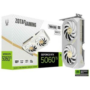 GeForce RTX 5060 Ti Twin Edge OC White 16GB GDDR7 128bit (ZT-B50620Q-10M) kép