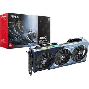 Radeon RX 9070 XT Monster Hunter Wilds Edition 16GB GDDR6 256bit (RX9070XT MH 16G) kép
