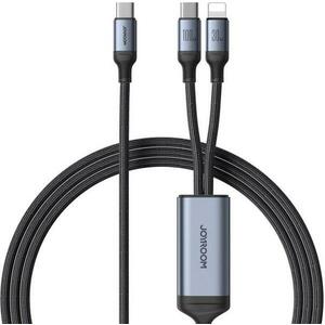 SA21-1T2 2xUSB-C/Lightning 1.5m kép