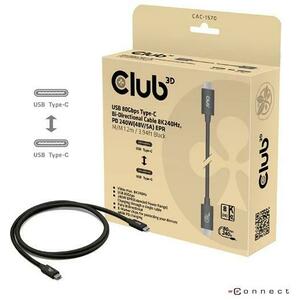 Adatkábel - USB Type-C - fekete - 2 m kép