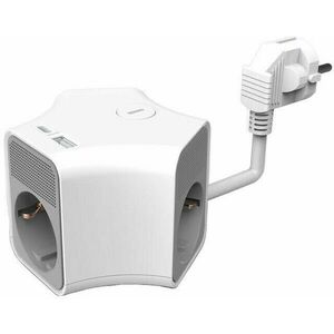 3 Plug + 2 USB 1, 4 m (560391) kép