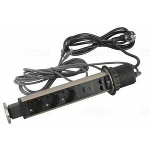 3 Plug + 2 USB 2 m (654975) kép