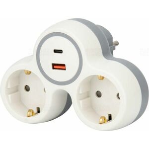 2 Plug + 2 USB (TND2-USBAC) kép