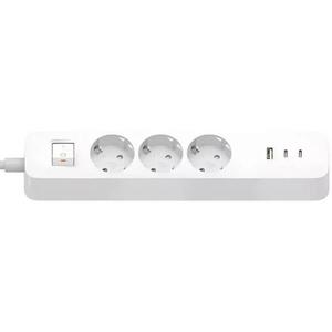3 Plug + 3 USB 1, 4 m Switch (BHR07UKEU) kép