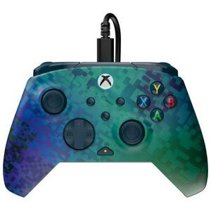 Rematch Glow Xbox Series X|S One PC Hall Effect Glitch Green Controler (TBC-2004-55) kép