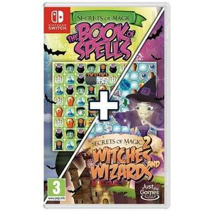 Secrets of Magic The Book of Spells + Witches and Wizards (Switch) kép