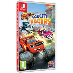 Blaze and the Monster Machines Axle City Racers (Switch) kép