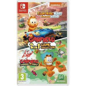 Garfield 2 in 1 Game Collection: Lasagna Party + Kart Furious Racing (Switch) kép
