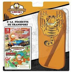 Garfield 2 in 1 Game Collection: Lasagna Party + Kart Furious Racing [Travel Case Bundle] (Switch) kép