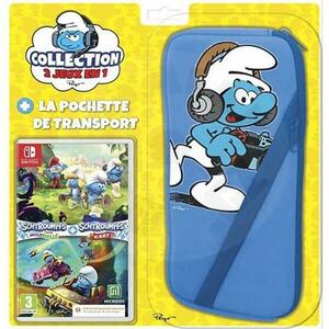 The Smurfs 2 in 1 Game Collection: Mission Vileaf + Kart [Travel Case Bundle] (Switch) kép