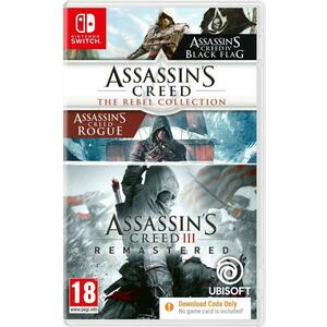 Assassin's Creed The Rebel Collection: Balck Flag + Rogue + III Remastered (Switch) kép