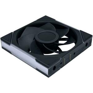 UNI FAN TL LCD Wireless 140mm Black (14RTLLCD1W1B) kép