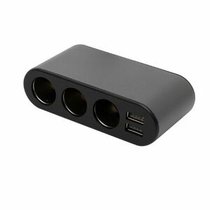 SAL SAU80W autós feszültségelosztó és USB töltő, 3.4A USB töltő, ... kép