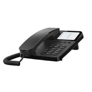 Gigaset telefon desk 400 telefon, fekete S30054-H6538-S201 kép