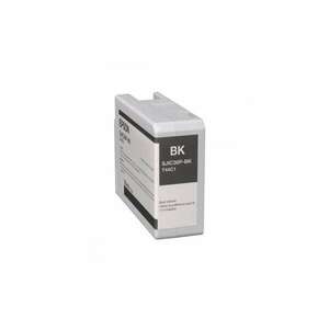 Epson SJIC36P(K) C6500/C6000 Tintapatron Black 80ml, C13T44C140 kép