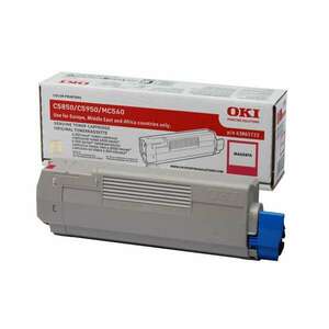 Oki C5850/C5950 toner magenta ORIGINAL kép