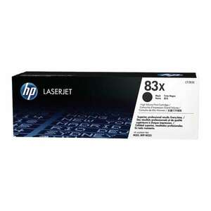 HP 83X Fekete Lézertoner - CF283X kép