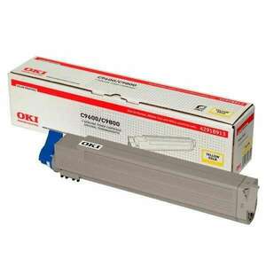 OKI Toner-C9600/ 9650/ 9800/ 9850-Yellow kép