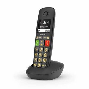 Gigaset E290HX Black Dect kép