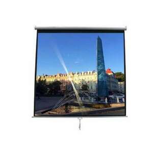 Medium Rollo 84" Vetítővászon (213x213cm - 1: 1) Matt fehér kép