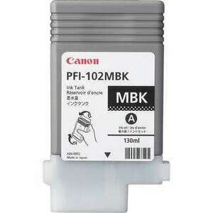 Canon PFI-102MBk Matt Black tintapatron CF0894B001AA kép