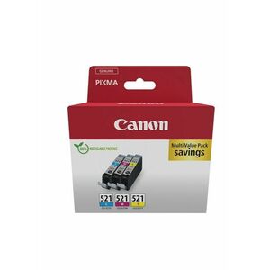 Canon CLI-521 Tintapatron Multipack 3x9 ml kép