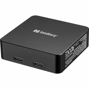 Sandberg 3in1 Magnet Powerbank 5000 mAh 20W - Fekete kép