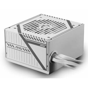 MSI Tápegység 650W 80+ Bronze, Fehér, SI (MAG A650BNL WHITE) kép