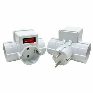 Blackbird hálózati dugalj elosztó 250v, max: 3680w 3x16a/250v sq-g... kép