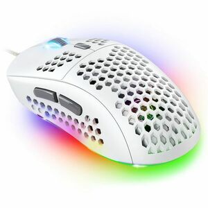 Spirit of Gamer Pro-M4 Arctic RGB Vezetékes Gaming Egér - Fehér kép