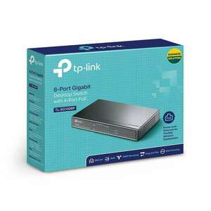 TP-Link TL-SG1008P Switch 8x1000Mbps (4xPOE), TL-SG1008P kép