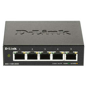 D-Link 5 Portos Gigabit Ethernet Kapcsoló kép