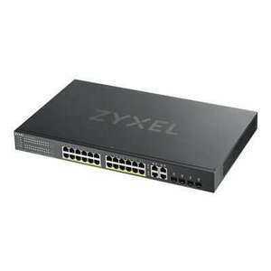 ZyXEL GS1920-24HPv2 28port GbE LAN PoE (375W) 4x GbE SFP/RJ45 Com... kép