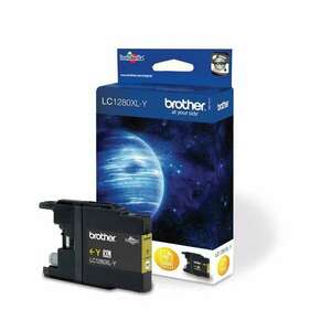 Brother LC1280XLY 1200 old. sárga eredeti tintapatron kép