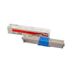 Oki C332/MC363 Eredeti Toner (1500 oldal) Sárga kép
