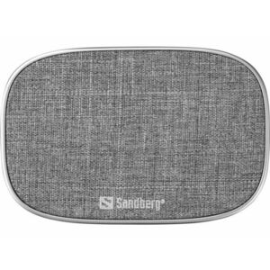 Sandberg Wireless Charger Deck - 15W, Alumínium Szürke kép