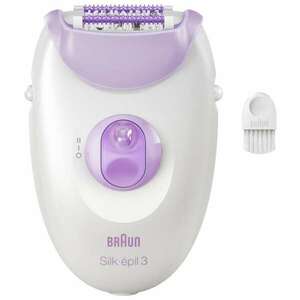 Braun Silk-épil Series 3 3000 Epilátor, Fehér-Lila kép